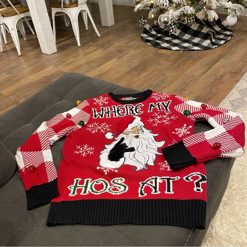 Funny Light-Up Ugly Christmas Sweater
